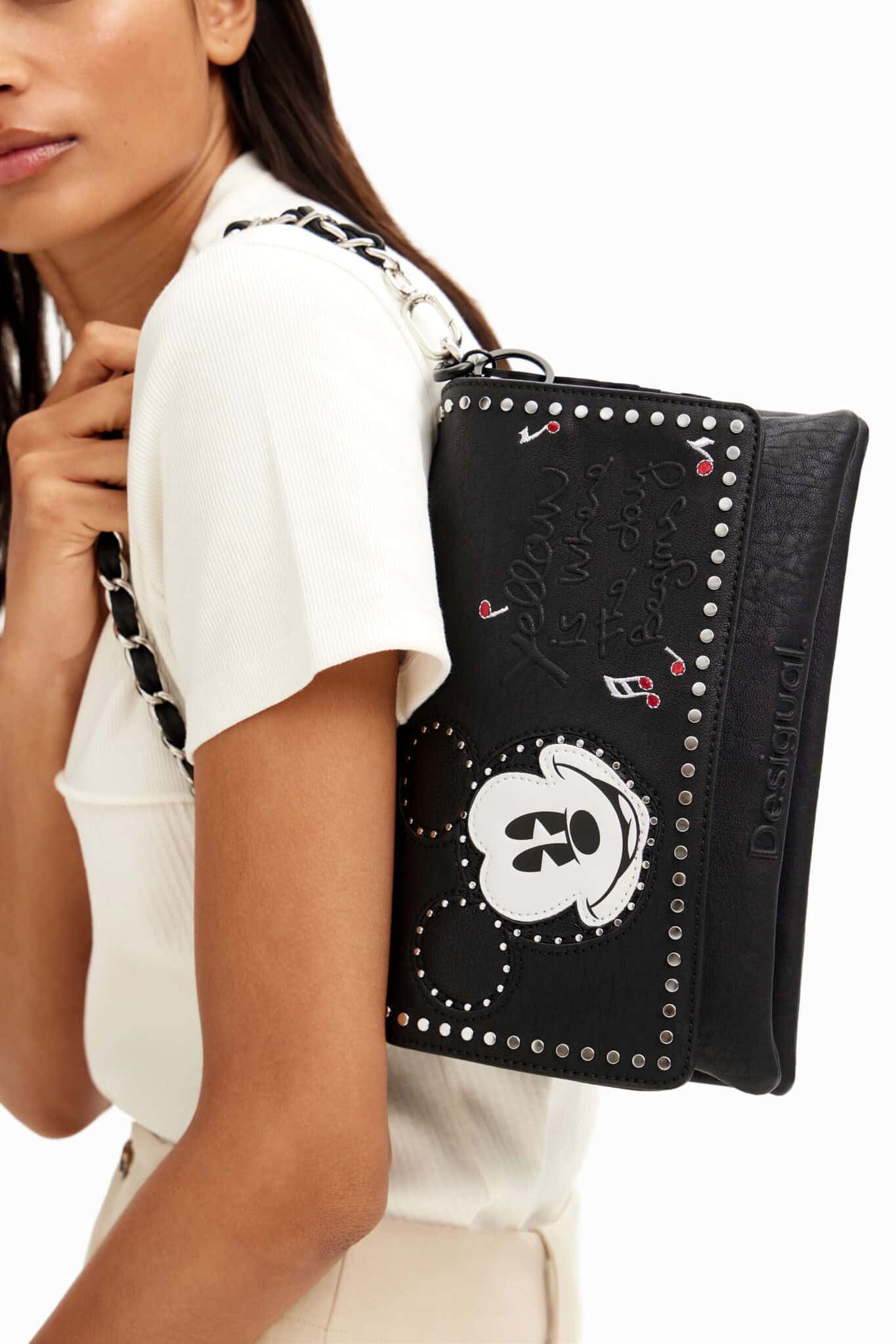 Desigual Rucksack Freizeitrucksack Mickey Studs Che Produktbild-Vorschau 9