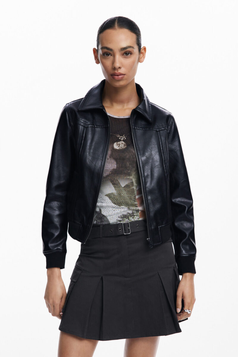 Desigual womens black jacket