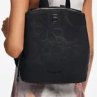 Desigual mandala embossed black backpack Desigual mandala embossed black backpack