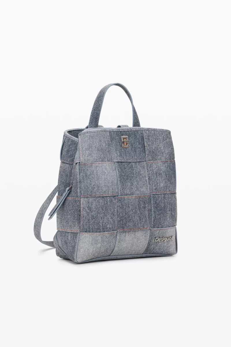 Desigual grey braided backpack Desigual grey braided backpack