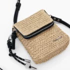 Desigual small raffia phone bag with zip Desigual small raffia phone bag with zip