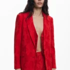 Desigual red blazer Desigual red blazer