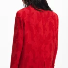 Desigual red blazer Desigual red blazer