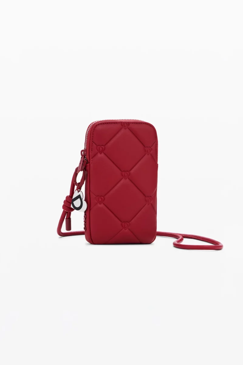 Desigual red phone pouch