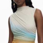 Desigual designer tulle ombre dress