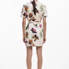 Desigual designer short floral shirt dress Desigual designer short floral shirt dress