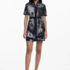 Desigual short shirt-style designer dress by M. Christian Lacroix