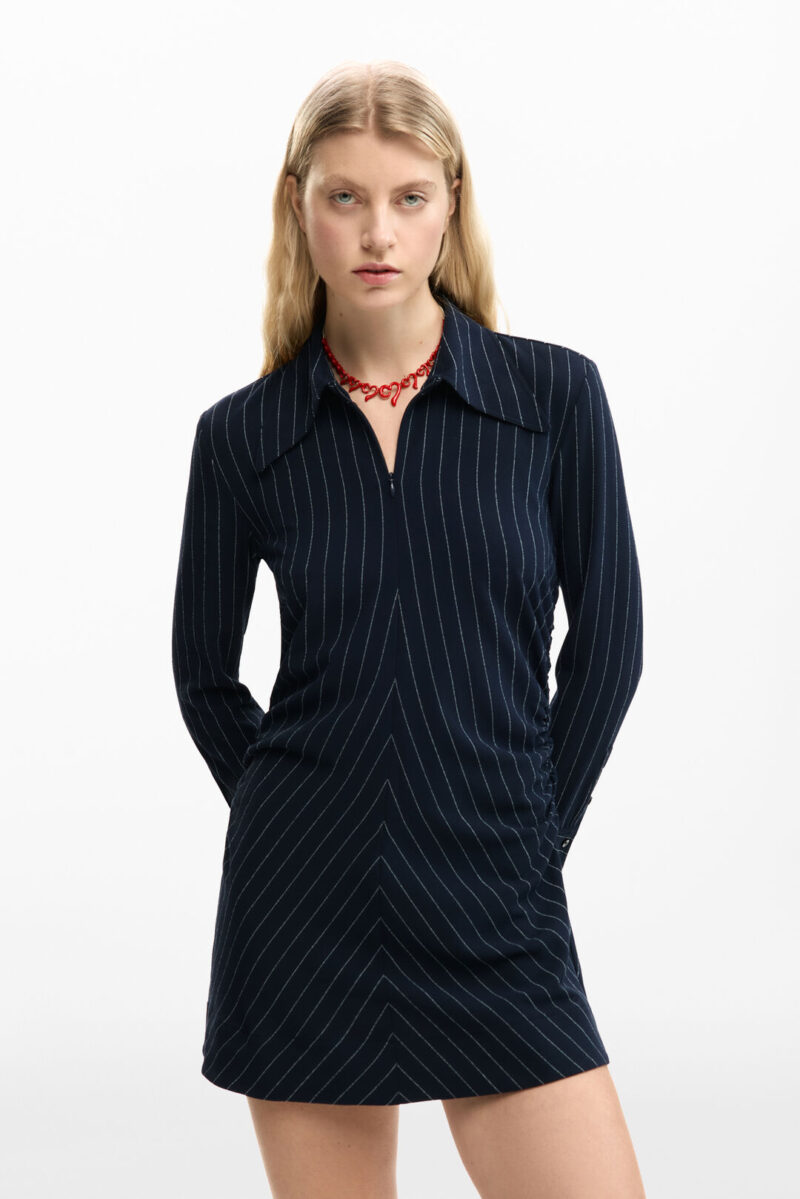 Desigual long sleeve pin-stripe dress Desigual long sleeve pin-stripe dress
