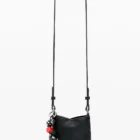 Desigual black phone bag with detachable charms Desigual black phone bag with detachable charms