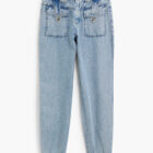 Desigual lightweight long denim joggers in washed denim Desigual lightweight long denim joggers in washed denim