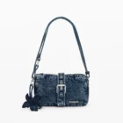 Desigual mini denim cross body bag