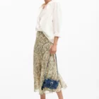 Desigual mini denim cross body bag