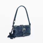 Desigual mini denim cross body bag