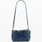Desigual mini denim cross body bag