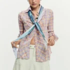Desigual Diamond Foulard Green