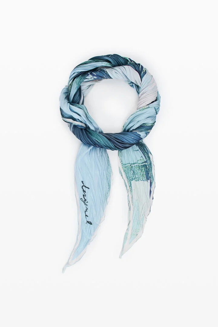 Desigual Diamond Foulard Green