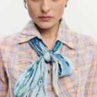 Desigual Diamond Foulard Green
