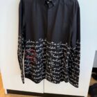 Desigual Pre-Loved Men's Shirt Long Sleeved with Text - Size XL Desigual Pre-Loved Men's Shirt Long Sleeved with Text - Size XL