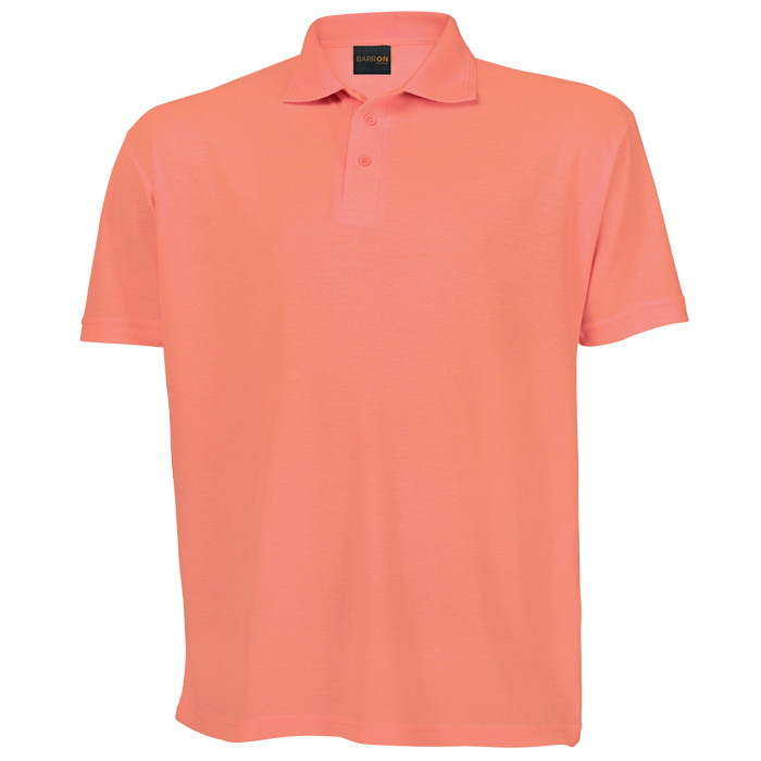 Altitude Men's Golf Shirt - Coral