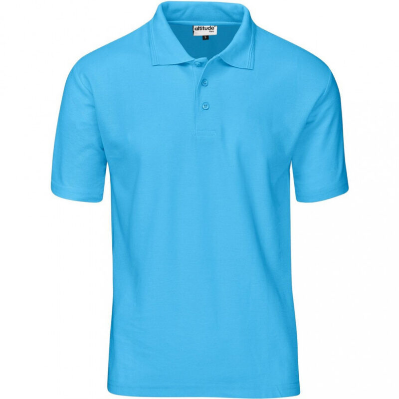 Altitude Men's Everyday Golf Shirt - Turquoise
