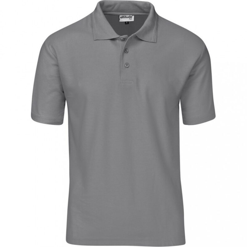 Altitude Everyday Men's Golf Shirt - Grey
