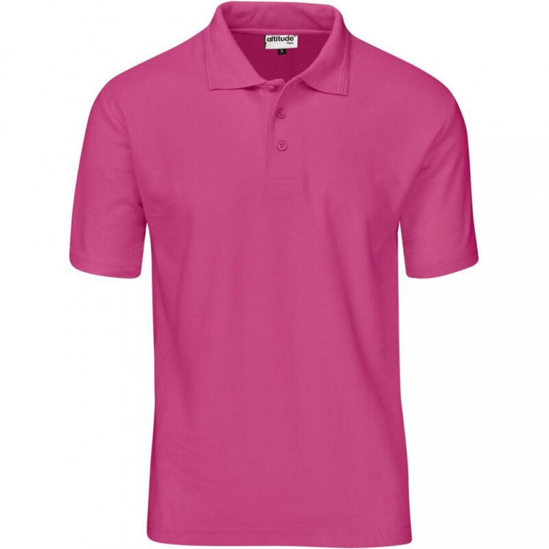 Altitude Men's Everyday Golf Shirt - Pink Altitude Men's Everyday Golf Shirt - Pink