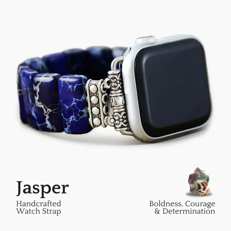 Cape Diablo Tibetan Navy Stretch Apple watch strap