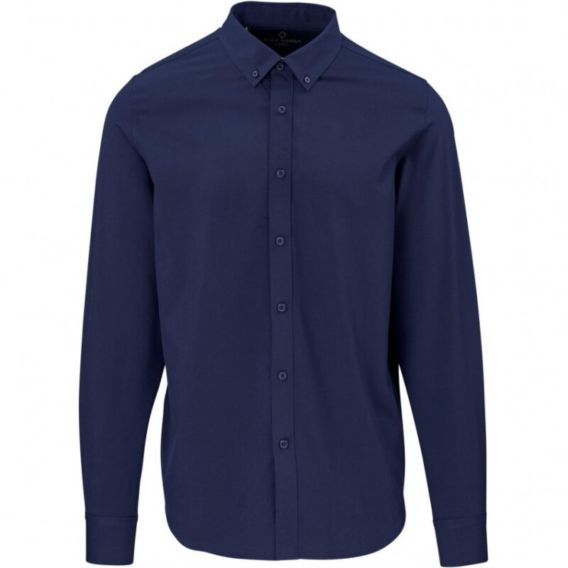 Alex Varga Men's Long Sleeve Sorrento Shirt - Navy Alex Varga Men's Long Sleeve Sorrento Shirt - Navy