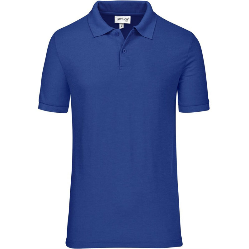Altitude Everyday Men's Golf Shirt - Royal Blue