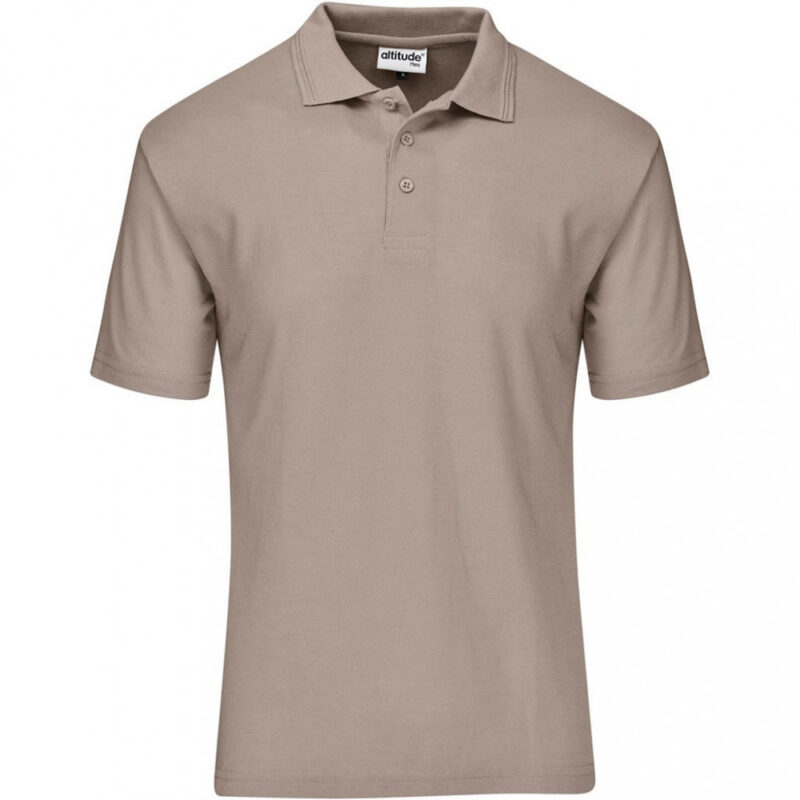 Altitude Men's Everyday Golf Shirt - Beige Altitude Men's Everyday Golf Shirt - Beige