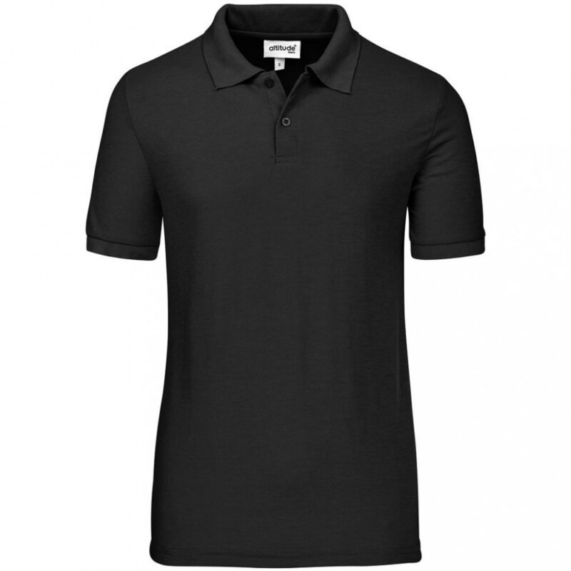 Altitude Men's Everyday Golf Shirt Black