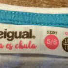 Desigual Pre-Loved Girls White Asymmetrical Hem T-Shirt, Age 5/6