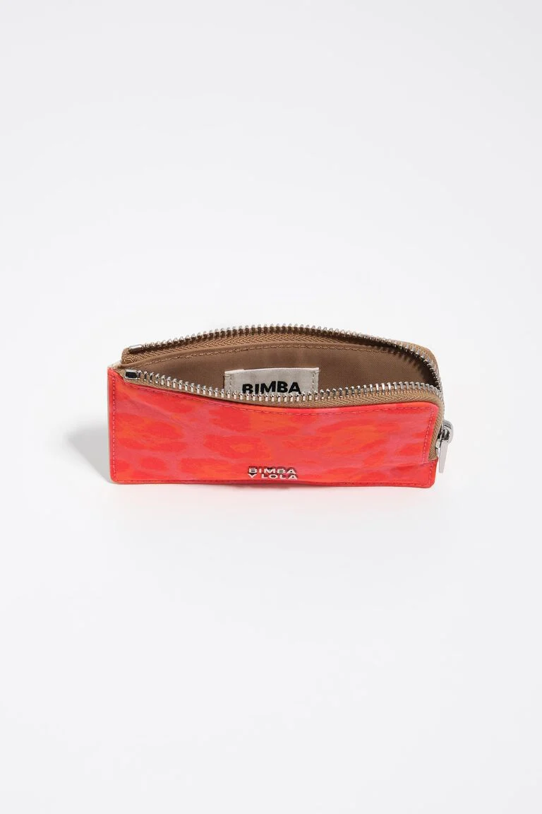 Bimba y Lola pink and green card holder / coin purse Bimba y Lola pink and green card holder / coin purse