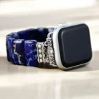Cape Diablo Tibetan Navy Stretch Apple watch strap Cape Diablo Tibetan Navy Stretch Apple watch strap
