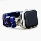 Cape Diablo Tibetan Navy Stretch Apple watch strap Cape Diablo Tibetan Navy Stretch Apple watch strap