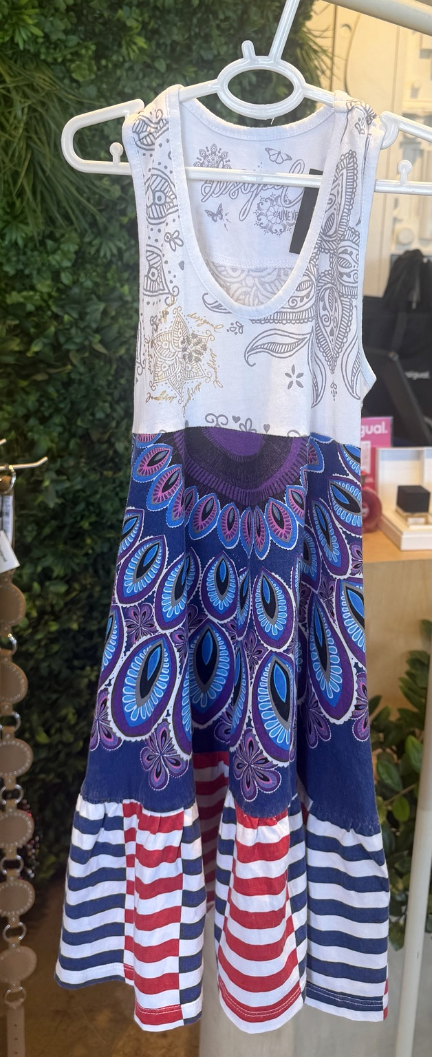 Desigual Pre-Loved Girls Summer Dress, Age 5/6