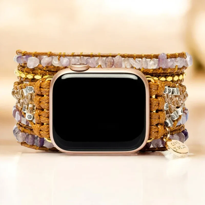 Cape Diablo Imperial Amethyst Wrap Apple Watch Strap Cape Diablo Imperial Amethyst Wrap Apple Watch Strap