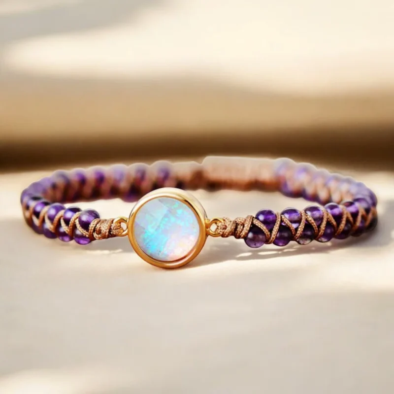 Cape Diablo Intense Amethyst Healing Bracelet
