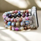 Cape Diablo Intense Jasper Stretch Apple Watch Strap Cape Diablo Intense Jasper Stretch Apple Watch Strap