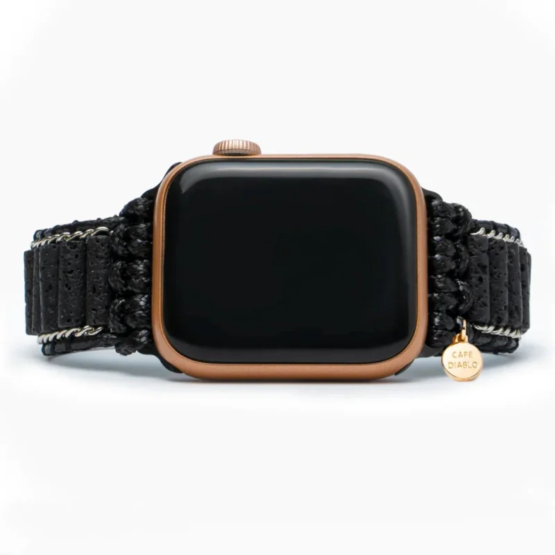 Cape Diablo Intense Lava Adjustable Apple Watch Strap