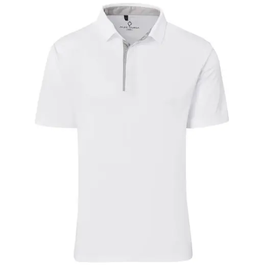 Alex Varga Men's Golf Shirt - White