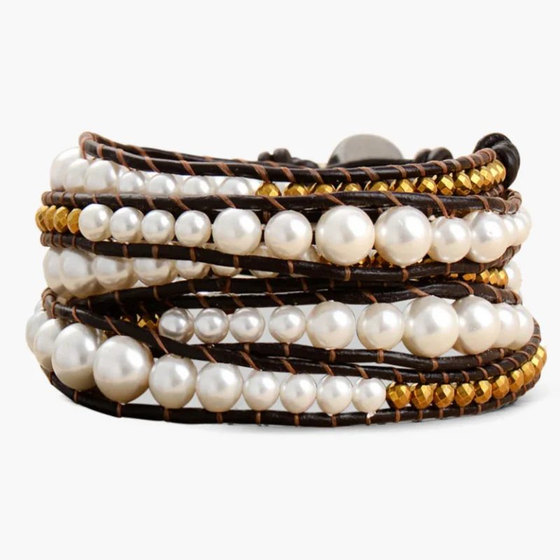 Cape Diablo Pearl Protection Wrap Bracelet
