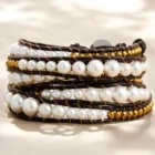 Cape Diablo Pearl Protection Wrap Bracelet